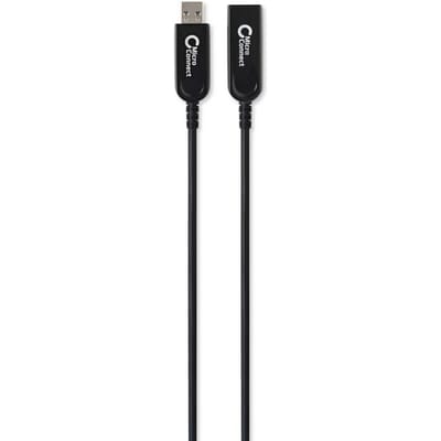 Microconnect USB3.0AAF20AOP USB-kabel 20 m USB 3.2 Gen 1 (3.1 Gen 1) USB A Zwart