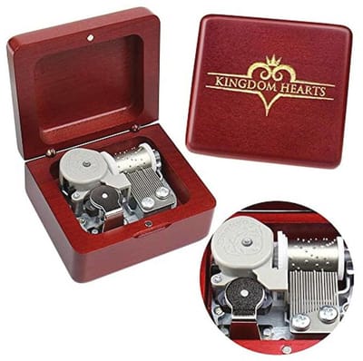 Houten Muziekdoos Vintage voor Kerstmis en Valentijnsdag - Perfect Cadeau