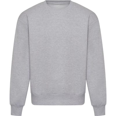Just Hoods - Signature Heavyweight Sweater - Heather Grey maat XXL