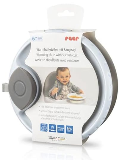 Warmhoudbord met zuignap voor baby’s – Antislip eetservies dat maaltijden langer warm houdt