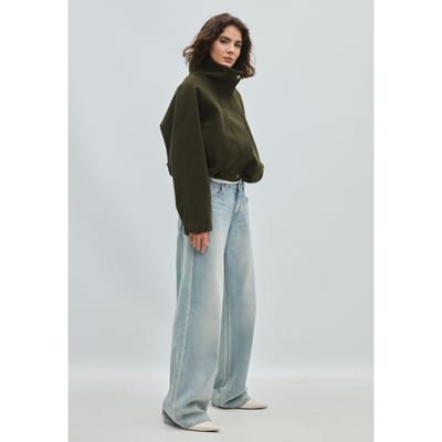 Stradivarius Jack met ballonmodel en zachte touch  Kaki XS