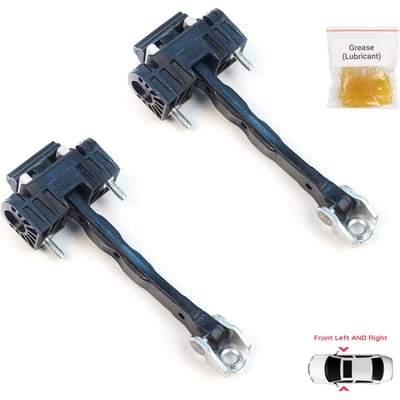 EDP1585-1 2 Pièces Butée de Charnière de Porte Avant Limiteur de Sangle pour Volvo S80 XC70 S60 MK2 V70 MK3 XC60 V60 MK1 31298466