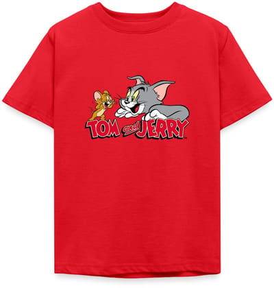 Tom En Jerry Vang Me Maar T-Shirt Kinderen