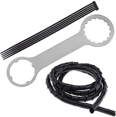 Dailygoods - Elektrische fiets installatie sleutel - Bafang compatibel - Ergonomisch ontwerp - Zilver - Roestvrij staal gereedschap - Ideaal voor mont...