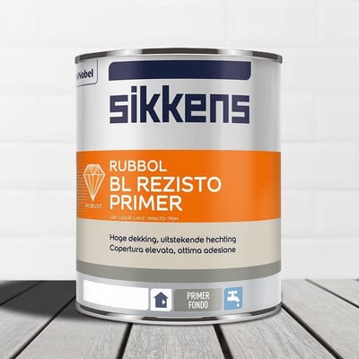 Sikkens Rubbol BL Rezisto Primer-Ral 9016 Verkeerswit-1 liter
