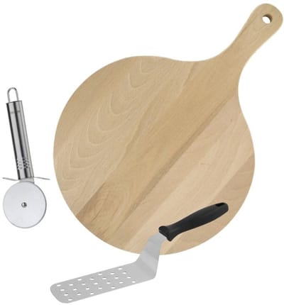 Set van 3 pizzagereedschappen Fackelmann