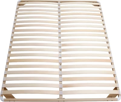 Vente-unique Lattenbodem - Zelf te monteren 160 x 200 cm - 2 x 19 latten - Zonder poten - Beige - KALISTA van YSMÉE