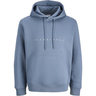 JACK&JONES Zachte Hoodie Sweatshirt met Logoprint en Capuchon