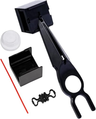 Ketting Smeermiddel Applicator - Olie Tool - Motoronderhoud - Precisie Smering - 17.5 cm - Zwart