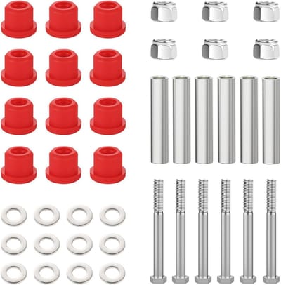 Voorste Busset - Vervangende Onderdelen - Golfkar Reparatie - Verbeterde Stuurrespons - 652 g - Rood
