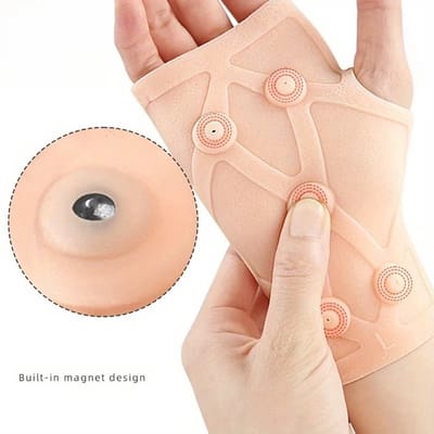 Siliconen Handschoen voor Pijnverlichting Maat S – Tegen Carpaal Tunnel Syndroom en Handtendinitis | Handbrace, Comfortabele Handbescherming voor Mannen en Vrouwen | Handorthese / Handsteun / Handtherapie / Anti Pijn Handschoen