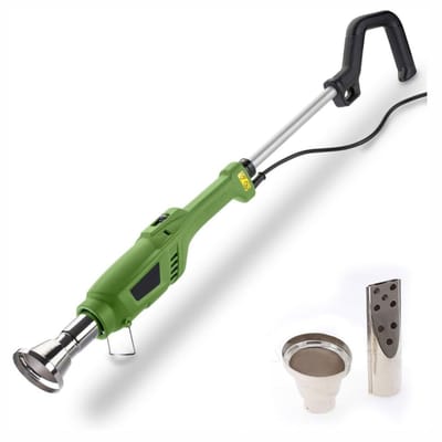 RONN® Onkruidbrander Electrisch - Onkruidbrander - Electrische Onkruidbrander - 650 Graden - Groen - 90cm x 8cm x 6cm