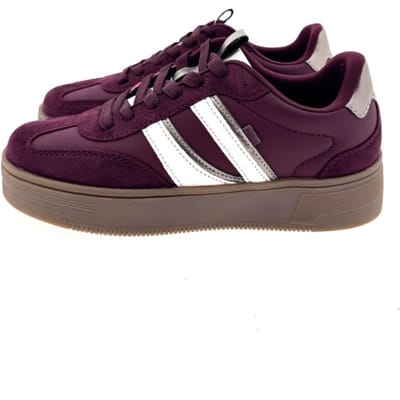 POSH by Poelman LILLY Dames Sneakers - Donker rood