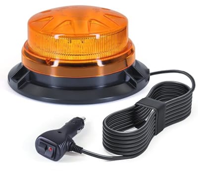 Led Zwaailichten met Dubbele Schakelaar - 9-60 V Oranje voor Vorkheftrucks en Tractoren