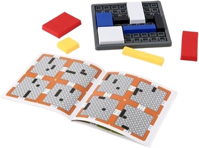 Puzzel Denkspel - Hersenjogging Spel - Probleem Oplossen - 88 Uitdagingen - 13.7 x 13.5 cm
