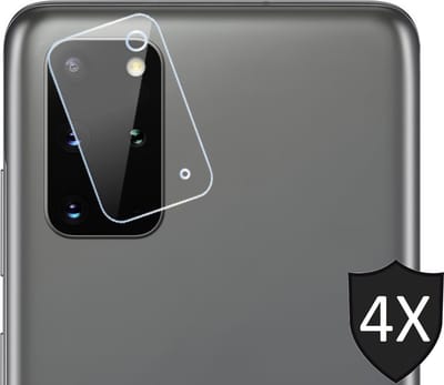 Screenprotector geschikt voor Samsung S20 Plus - Camera Protector Lens - 4 Stuks