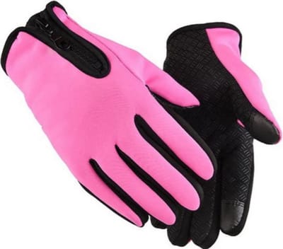 ROZE Winterhandschoenen voor Heren en Dames - Warm en Winddicht met Touchscreen voor Fietsen en Motorrijden - Waterdichte Antisliphandschoenen - Maat M - Winteraccessoires, Handschoenen
