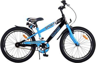 Volare Sportivo Kinderfiets - Jongens - 20 inch - Blauw Zwart