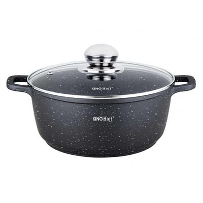 Kinghoff 1597 - Braadpan - met Aromaknop - 28 cm - 6.5 liter