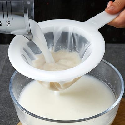 Livé® Fijnzeef – 100 Mesh Keuken zeef voor Thee, Bakken & Filteren
