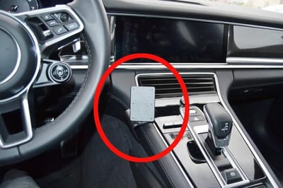 Brodit ProClip houder geschikt voor Porsche Panamera 2018 - Console mount, Left