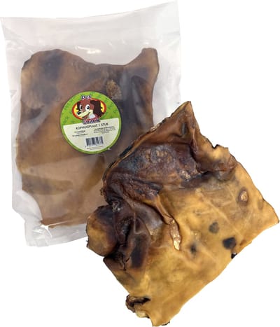 Kauwsnack Runderhuid Petsnack - Kophuidplaat 1 Stuk - Hondensnack, Verzorging Tanden