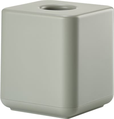 Zone Denmark Ume Tissuebox – Tissue Houder – Tissuedoos – Opbergdoos voor Tissues – Woonkamer en Badkamer Accessoires – Scandinavisch Design – Eucalyptus – 13 × 13 × 15,1 cm