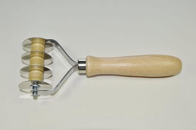 Pappardelle Snijder - Roestvrij Staal - Gladde Snede - Ergonomische Greep - 18 mm - 8 stuks