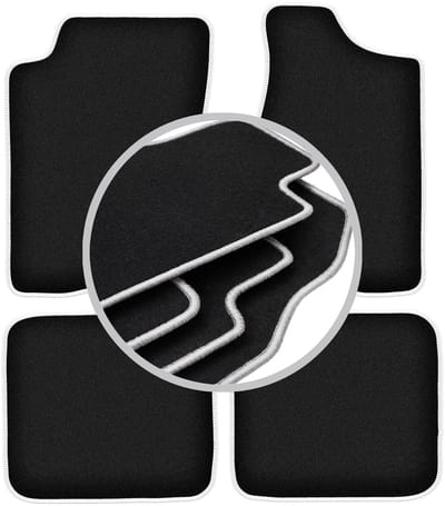 CARLUX-SILVER automatten voor: Audi 80 B4 sedan, stationwagen, Avant (1991-1996)