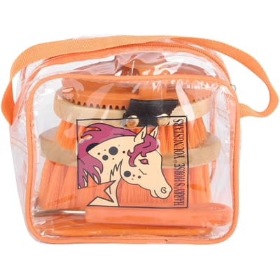 Harry's horse - Poetstas - Mini grooming kit oranje
