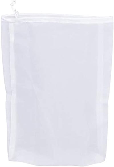 Dailygoods- Filterzak Herbruikbaar 30 x 45 cm - Voedsel Filterzak - Nylon Fijne Mesh - Geschikt voor Amandelmelk - Hittebestendig - Duurzaam Polyamide - Zeefzak