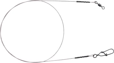 Spro MB Leader 7X7W - Stalen Onderlijn - 11lb - 30cm - Grijs