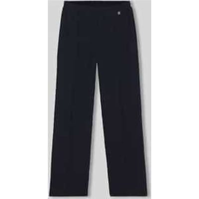 relaxed fit wijdte broek met logodetail model 'NADID'