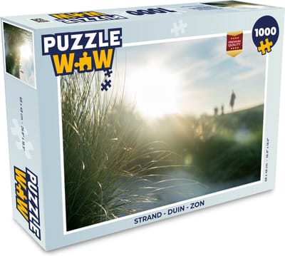 Puzzel Strand - Duin - Zon - Legpuzzel - Puzzel 1000 stukjes volwassenen
