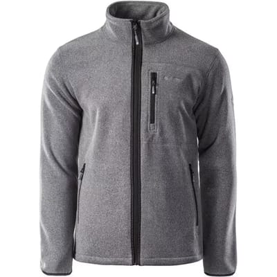 Hi-tec Porto Fleece Met Volledige Rits Grijs M Man