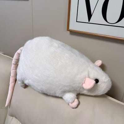 Creatieve 40/55/90cm Grote Muis Poppen Pluche Cartoon Bloementak Rat Poppen Extra Grote Zachte Dierlijke Figuur Kinderen Cadeau Verjaardag 55cm