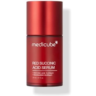 Sérum Cible Acide Succinique Rouge Medicube 30ml Sérum Éclaircissant & Soin des Cicatrices