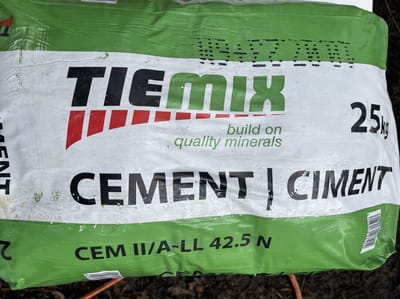 Cement wittekind 42.R in zak 25kg PVC