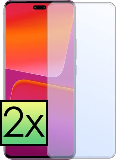 Screenprotector - 2 Stuks - Geschikt voor Xiaomi 13 Lite - Extra Sterk - Beschermglas - Gehard Glas - Tempered Glass - Screen Protector - Bescherm Cover