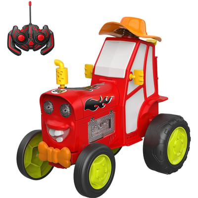 Afstandsbediening auto, afstandsbediening gekke springende auto dansende auto speelgoed met muziek lichten kerst verjaardagscadeau voor kinderen