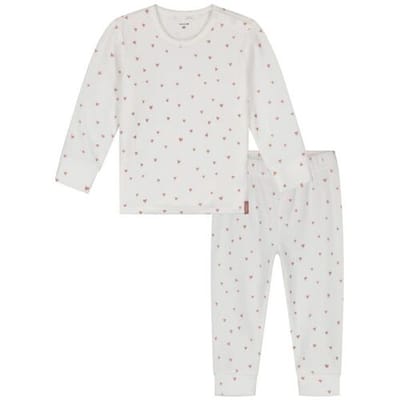 Prénatal peuter pyjama velvet hart Ivory White 80 dames