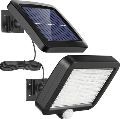 Zonnelampen met Bewegingssensor voor Buiten - IP65 Waterdicht en 120° Verlichtingshoek