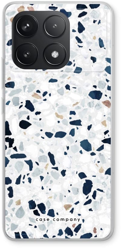 Case Company® - Hoesje geschikt voor Xiaomi Poco F6 Pro hoesje - Terrazzo N°1 - Soft Cover Telefoonhoesje - Bescherming aan alle Kanten en Schermrand