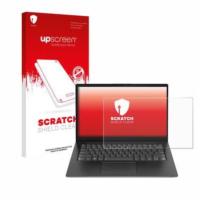 upscreen - Screenprotector voor Lenovo V14 Gen 4 - Folie Beschermfolie transparant
