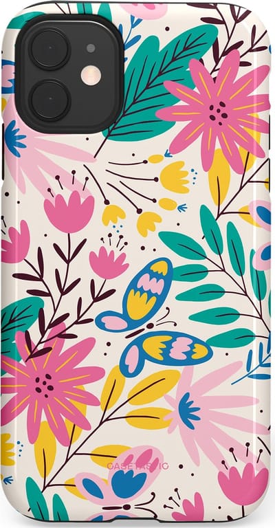 Casetastic Hoesje Geschikt voor Apple iPhone 11 - Stijlvolle Beschermende Duo-layer Case - Lente Leven