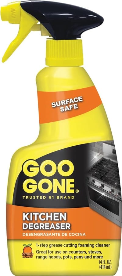 Goo Gone Keuken Ontvetter - 414 ml - Verwijdert Keukenvet, Vuil en Aangebakken Etensresten