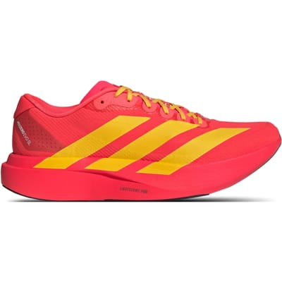 Adidas Adizero EVO SL Sneakers Heren - Rood - Maat 42 - Mesh/Synthetisch