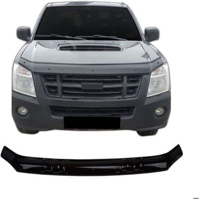 SCOUTT | Motorkap Deflector Bescherming Voor Isuzu D-Max 2006-2012, Aerodynamisch, Eenvoudige Montage, Geen boren Vereist