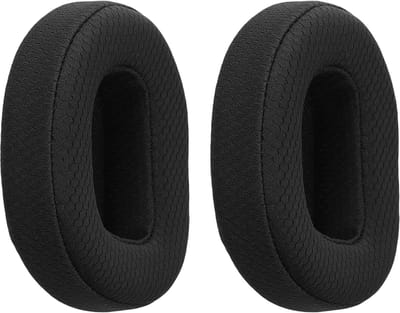 kwmobile 2x oorkussens geschikt voor TurtleBeach Stealth 600 Gen 2 / Gen 3 koptelefoon in zwart - Voor over-ear hoofdtelefoon