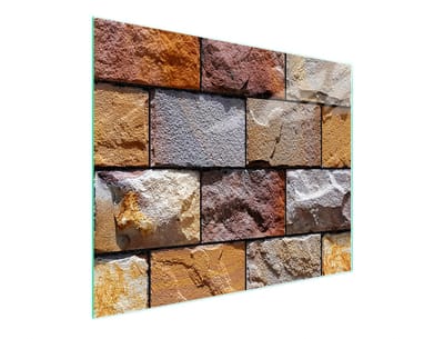 TMK ArtDeko - Snijplank - 52x30 cm - Gehard Glas - UV Nadruk